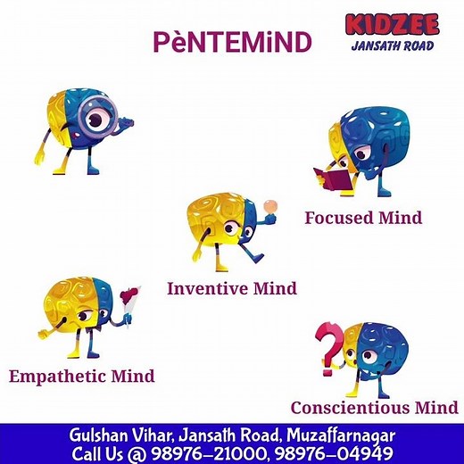 PéNTEMiND - New Curriculum from Zee Learn launched at Kidzee Jansath Road Muzaffarnagar