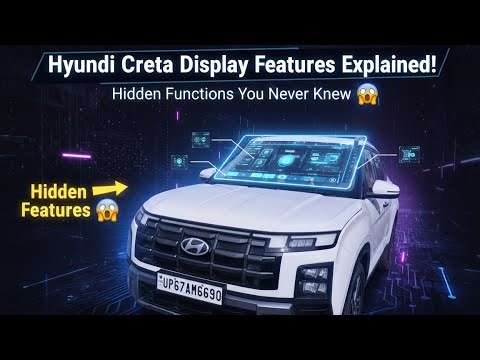 “Hyundai Creta Display Features Explained! Hidden Functions You Never Knew 😱”