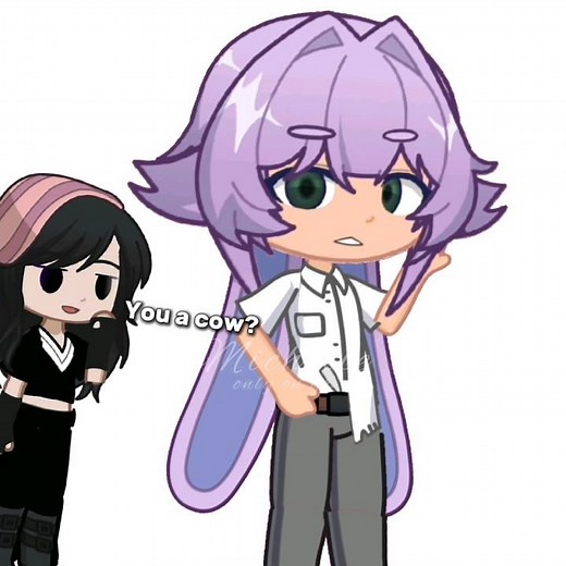 💜🤍Alan, you a cow? (Wonder End 0) #gacha #animation #gachaanimation #Wonderend0