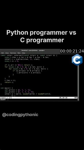 AI agent · Data Science · Web · Apps | comparison between Python programmers and C programmers across various aspects 1. Programming Philosophy Python Programmer: Focuses on... | Instagram