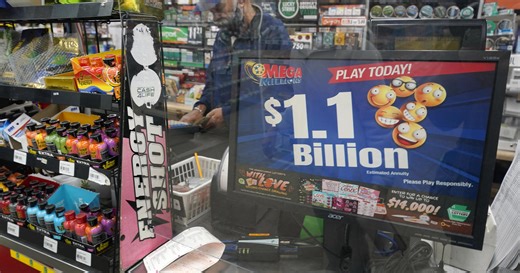 Here are winning numbers for $1.1 billion Mega Millions drawing
