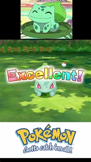 Caught My First Bulbasaur in Pokémon Let’s Go Pikachu! 🌿🔥