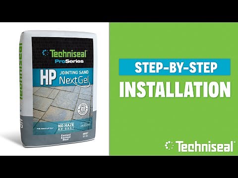 HP NextGel Polymeric Paver Sand | Step-by-Step Installation