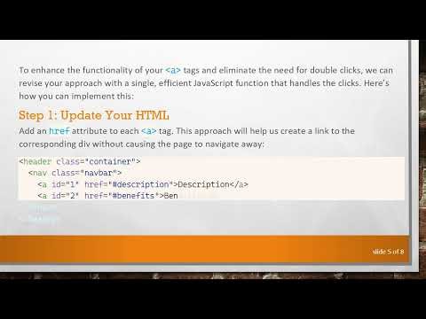 Understanding the onclick Event: Why You Need to Click Twice on an a Tag