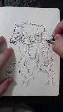 Drawing Methuselah #art #sketch #creaturedesign
