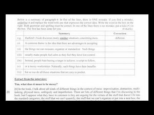 HKDSE 英文卷一閱讀技巧 - proofreading question （找錯處）