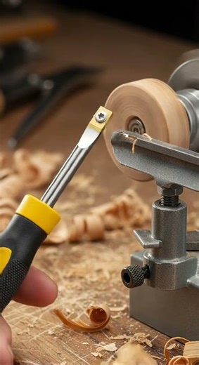 Wood Lathe Tool Rest Cutter #shorts #viral