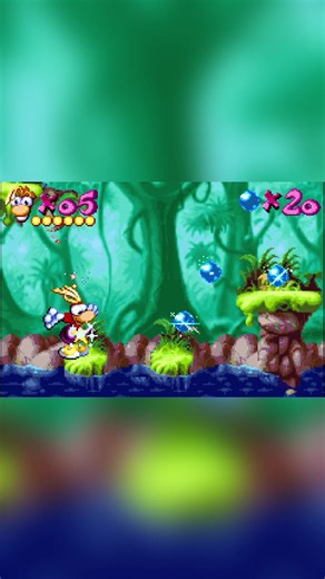 Rayman Advanced the first game I ever got for the GBA❤️ #fyp #gaming #rayman #retrogaming #gameboy
