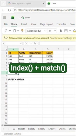 Excel INDEX + MATCH Tutorial | Smarter Lookups Than VLOOKUP