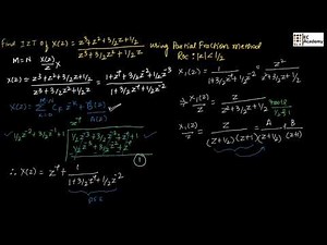 Problem -3 Inverse Z transform using partial fraction method in signals and systems || EC Academy