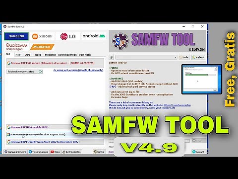 Instalar SAMFW FRP TOOL, Última Versión 4.9