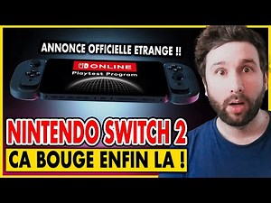 NINTENDO SWITCH 2 : CA BOUGE ENFIN LA 😱 ANNONCE OFFICIELLE ETRANGE !!