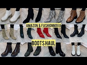 Amazon Boots Worth It? + Fashion Nova Sale Haul | Try On & Review