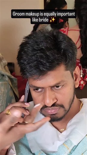 Luxury Bridal Makeup Artist | Avisa on Instagram: "Groom Makeup Tutorial @makeoversbyavisa GROOM MAKEUP STARTS WITH SKIN CARE!🚨 STEP 1. PRIME AND PERFECT THE SKIN STEP 2. ADD HEALTHY LOOKING COVERAGE STEP 3. CONCEAL THE LOOK OF BLEMISHES AND DARK CIRCLES STEP 4. APPLY SMOOTHING EFFECT POWDER STEP 5. SCULPT AND ADD WARMTH WITH BRONZER STEP 6. GROOM THE BROWS STEP 7. DEFINE THE EYELASHES WITH MASCARA STEP 8. HYDRATE THE LIPS STEP 9. GIVE THE CHECKS A POP OF COLOUR WITH BLUSH STEP 10. FIX MAKEUP I