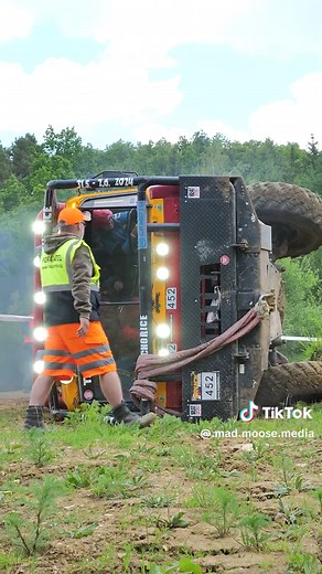 6x6 Tatra Truck Overturned Trial Mohelnice 2025