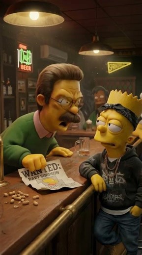 Homer loses his leg because of Bart 😱