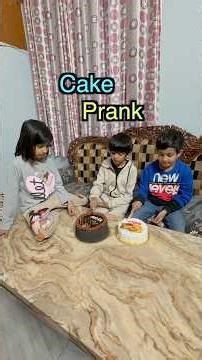 Cake Prank With Kids | Mini vlog in English | Slow English | English Vlog | #shorts #minivlog