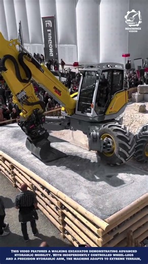 Excavator Walking Machine Innovation for Extreme All - Terrain Mobility