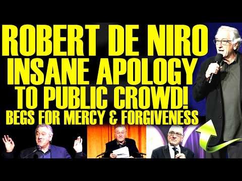 Robert De Niro JUST APOLOGIZED TO PUBLIC CROWD In The WORST WAY Imaginable! This Is HILARIOUS