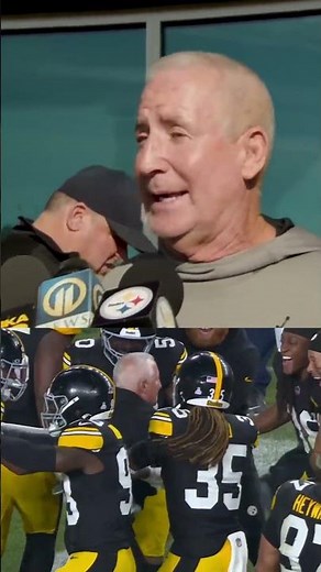 “I’m sore & I didn’t even play” 🤣 Danny Smith on celebrating big special teams plays #steelers