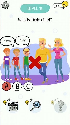 Who is? Level 16 Who is their child.