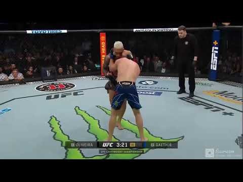 Charles Olievera Vs Justin Gaethje Full Fight UFC 274