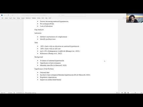 QI Project Outline presentation 09212025