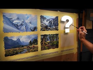 Help Me With This Color Study - Live Painting in Action