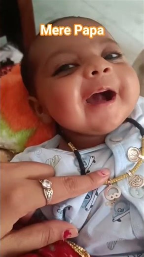 #cutebaby #love mere Papa best