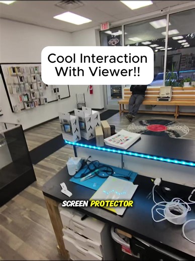 🚨Cool Interaction With Viewer!! Are you having a tech problem? We accept mail ins! We have a Mail-In Link that’s in our bio and we’ll bring your device back to life! 🩺💊 #phonerepair #phone #tech #phonecase #repair #