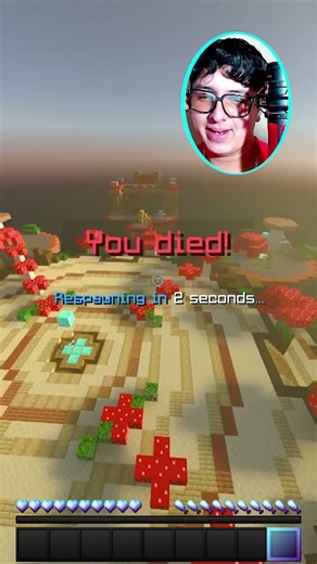 Trying to build a quick bridge and ending up in mid-air! 🤦‍♂️ #Shorts #Minecraft