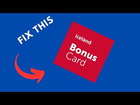 How to fix Iceland Bonus Card app not working