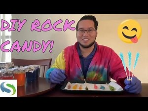 DIY ROCK CANDY: Using SCIENCE to make rock candy at home for kids | Virtual Science Shorts