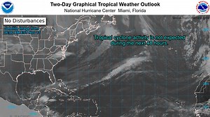 National Hurricane Center watching rainstorms, rough seas in Gulf, Caribbean