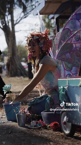 Magical Fairy Performer at Renaissance Festival | Opal Dana