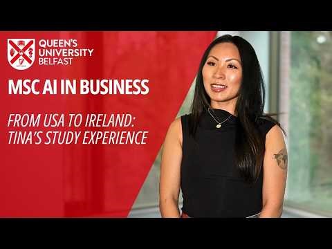MSc AI in Business | Student Testimonial | Tina Chu