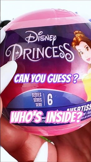 Disney Princess Series 6 Mash'ems Squishy Surprise Toys Unboxing!