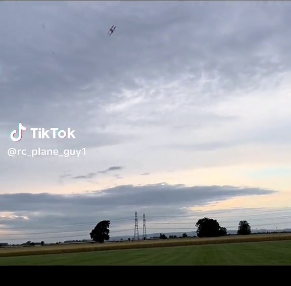 Micro RC bi-plane launches from a ramp! #rc #hobby #aviation #biplane #flying #aircraft #rcplane #fyp #foryou #viral #scalemodel #rcmodel #plane #airplane #rctoy #pitts #microplane #umx