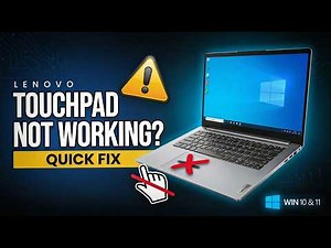 Lenovo Laptop Touchpad Not Working? Fix It Fast on Windows 11 & 10