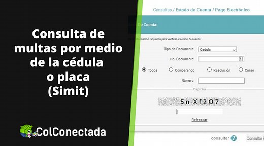 SIMIT: Consultar multas de tránsito por cédula o placa