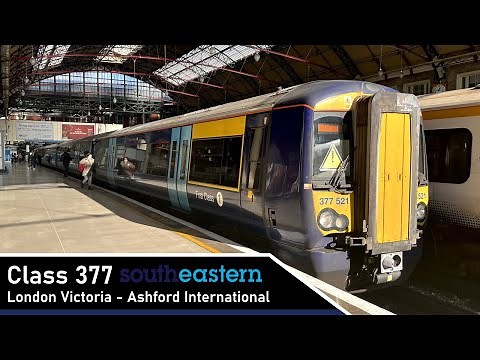 ⁴ᴷ Southeastern | Class 377 - London Victoria to Ashford International