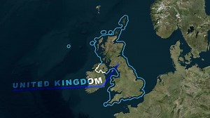 United Kingdom Map Animation