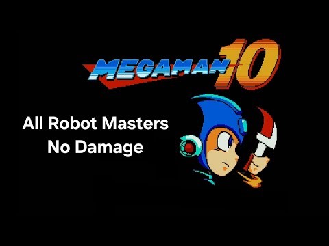 Mega Man 10 - All Robot Masters - No Damage