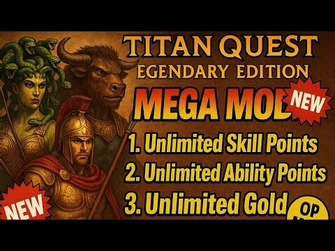Titan quest Legendary edition Mega Mod Unlimited Skill points/Attributes#titanquest #titanquest2