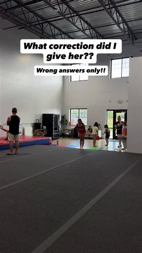 Rosie on Instagram: "Wrong answers only!! ⬇️⬇️ • • • • • • • • #tumbling #Gymnastics #Dancer #Dance #Gymnast #Tutorial #step #Acro #Acrobatics #TumblingTricks #Coach #Teacher #Teach #LearnWithMe #Tumble #Cheer #Cheerleader #Flips #Backflip #tumblingislife #coachrosie"