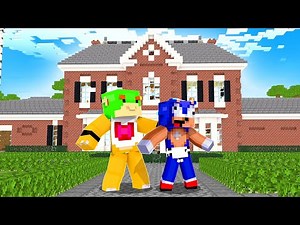 Minecraft Sega Fun House - Baby Sonic's NEW Fun House Mansions! [41]