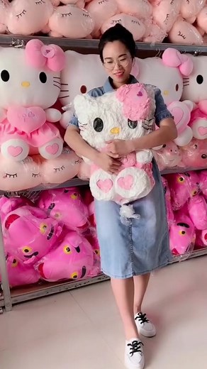5.3K views · 15 reactions | Take our big size "Hello Kitty" plush Who loves hello kitty from childhood??? Here we are presenting a big hello kitty... Take this & make yourself happy For order inbox us | Teddy & Gift Shop-BD | Facebook