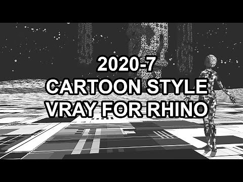 How to: Cartoon Style Render ( Vray + Rhino )