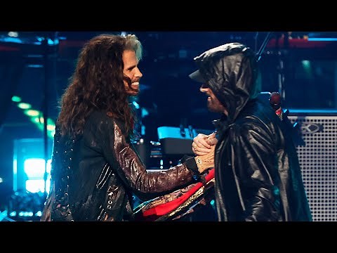 Eminem ft. Steven Tyler - Sing For The Moment (Live at Rock and Roll Hall of Fame 2022) [Multicam]