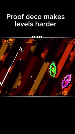 Proof deco makes levels harder #geometrydash #gd